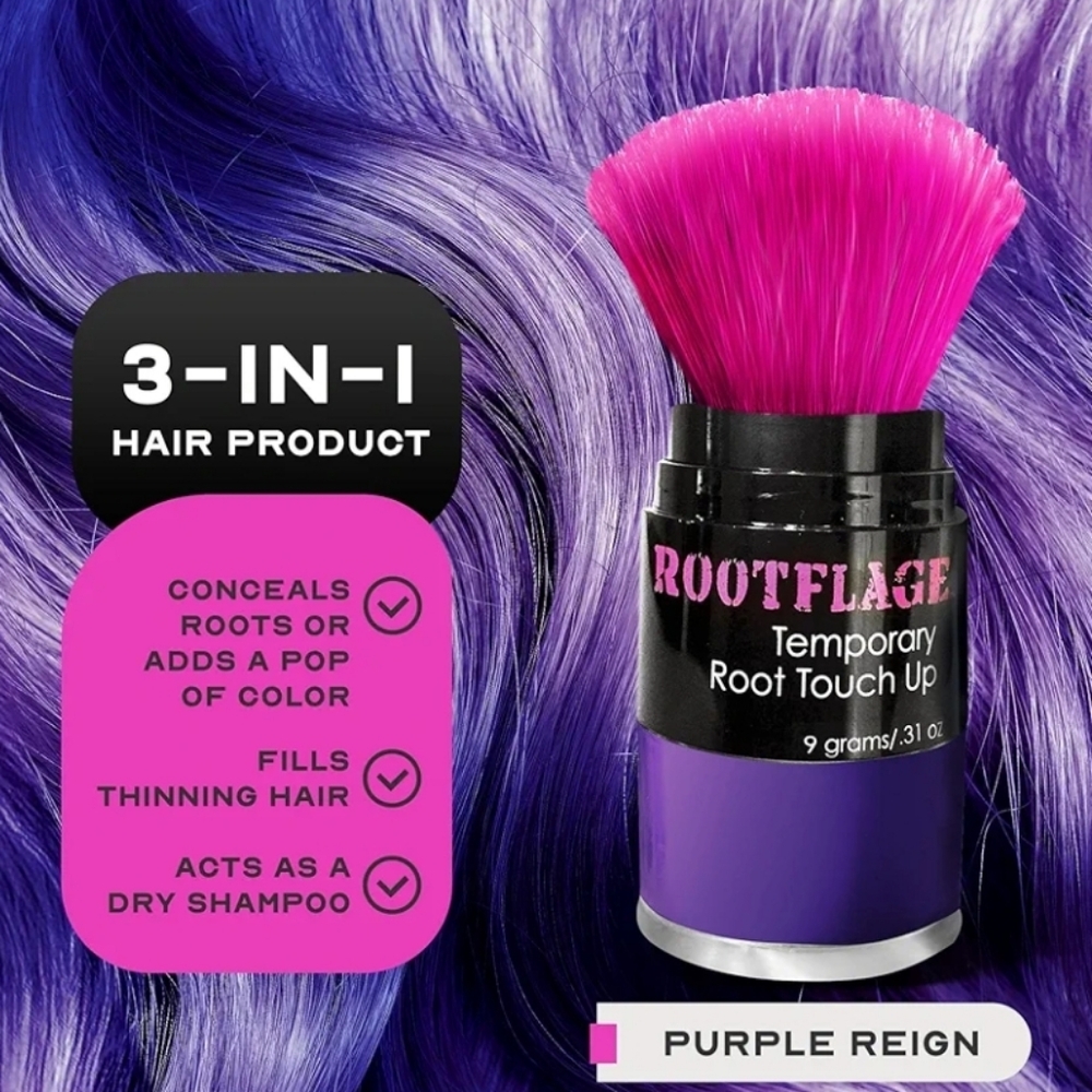 Temporary Purple Root Touch Up‎ Powder